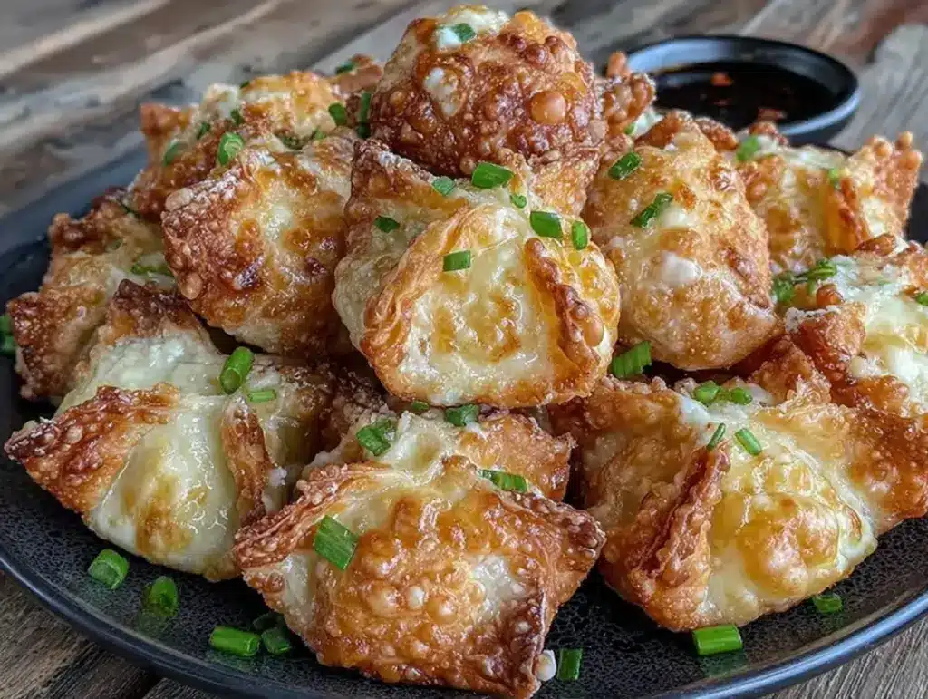 cream cheese chicken wontons - featured image