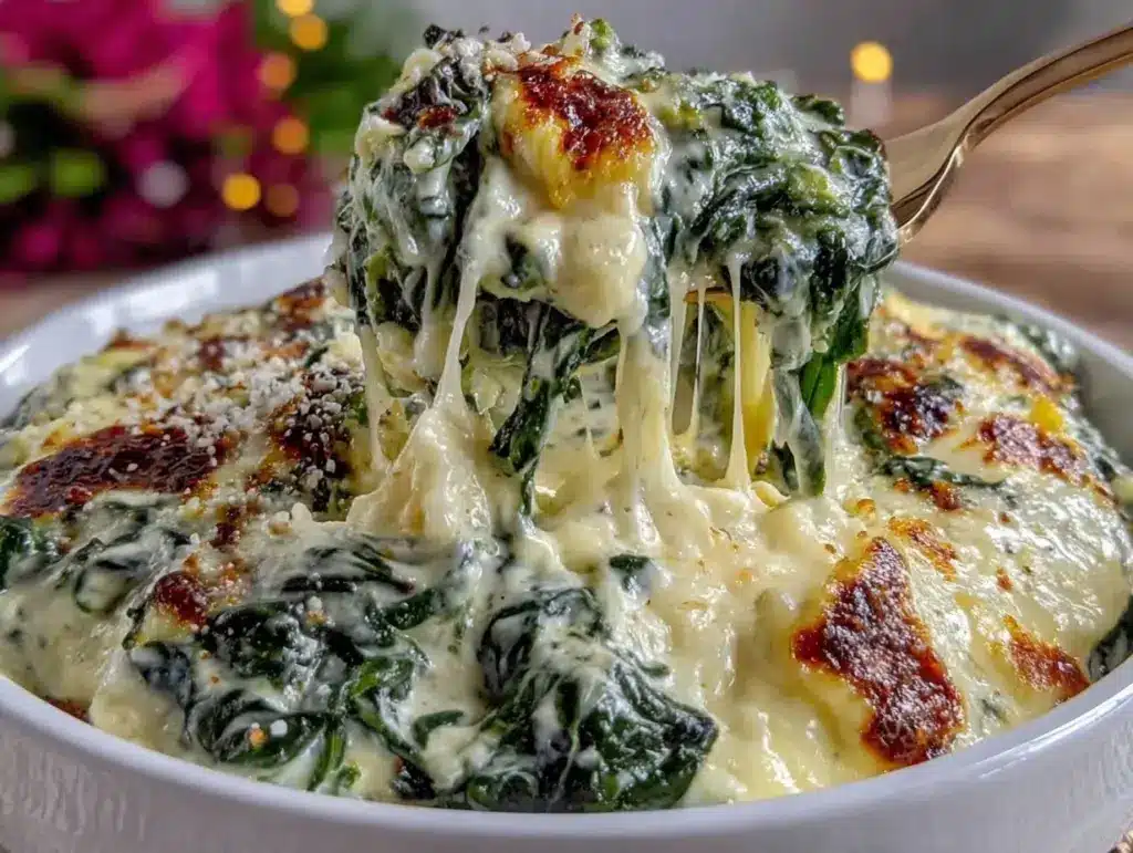 creamed spinach - featured image