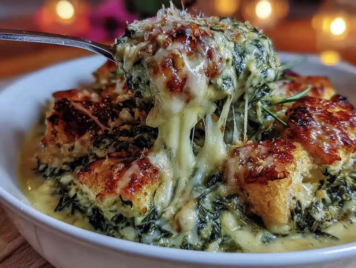 creamed spinach preparation steps