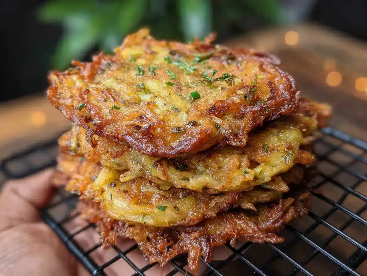 crispy cabbage fritters preparation steps