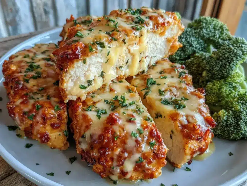 crispy garlic Parmesan chicken - featured image