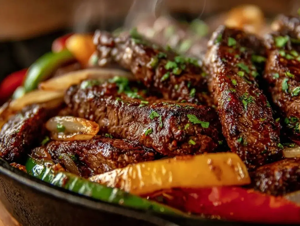 garlic butter steak - featured image