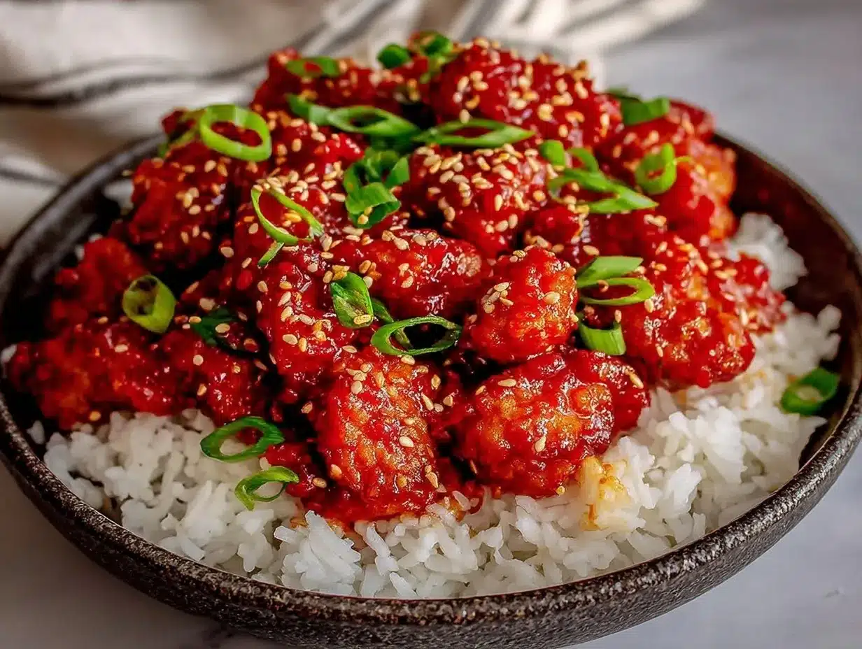 Gochujang chicken preparation steps