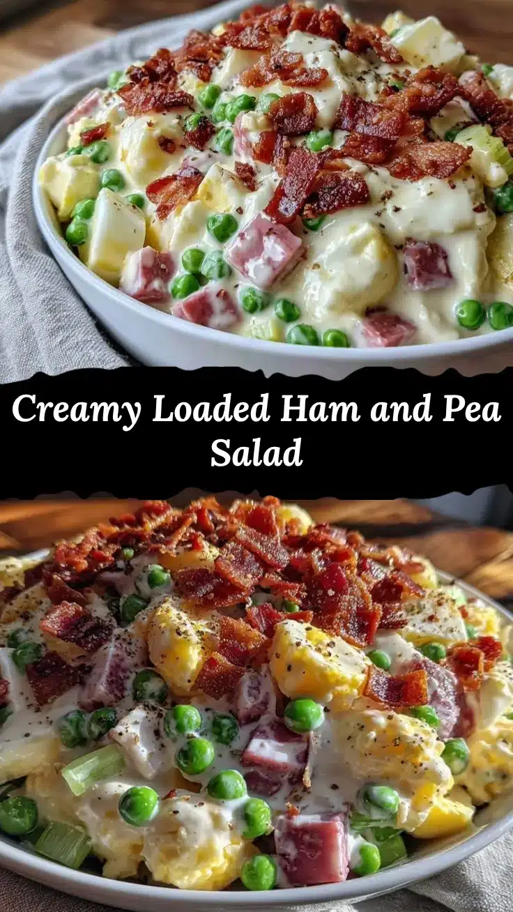 ham and pea salad recipe
