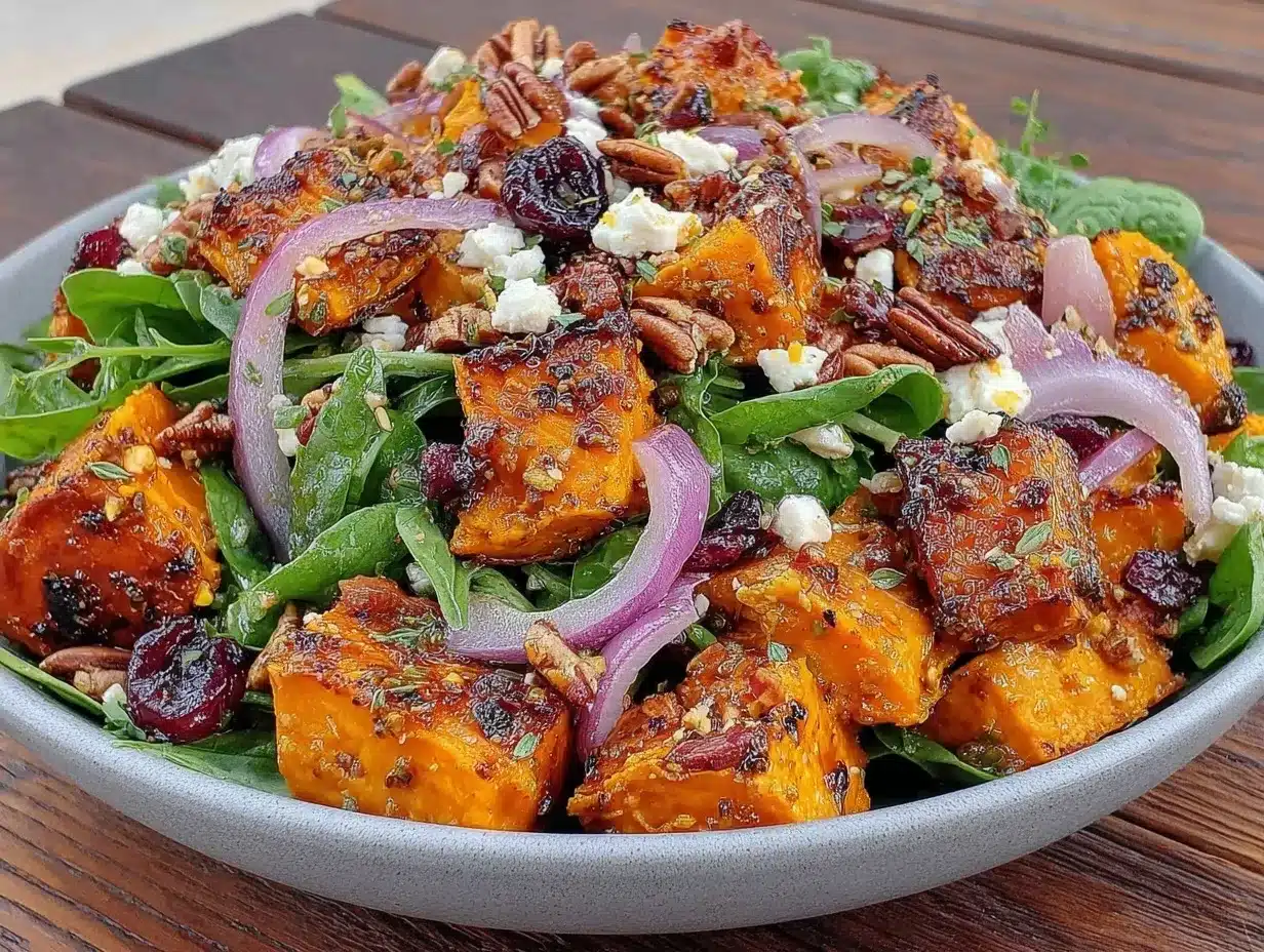 Harvest Sweet Potato Salad preparation steps