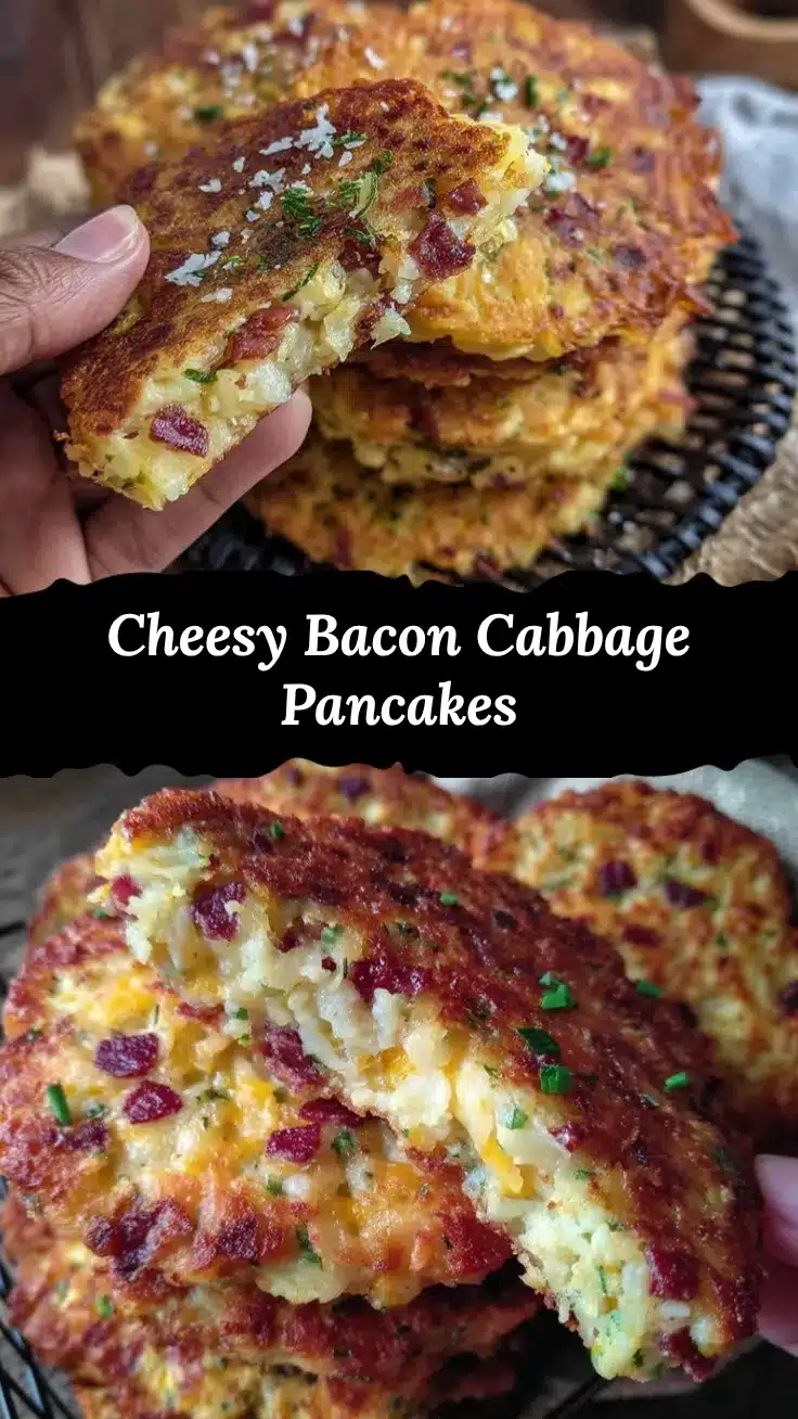 loaded cabbage pancakes recipe