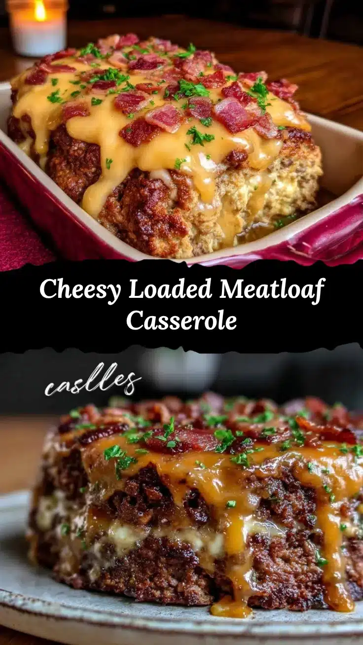 loaded meatloaf casserole recipe