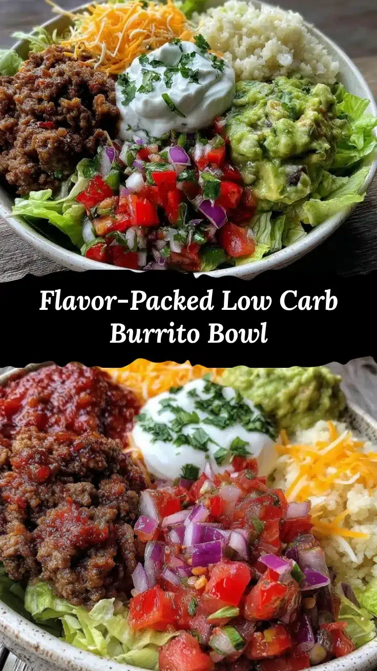 low carb burrito bowl recipe
