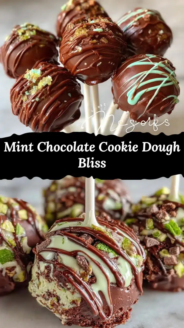 mint chocolate chip cake pops recipe