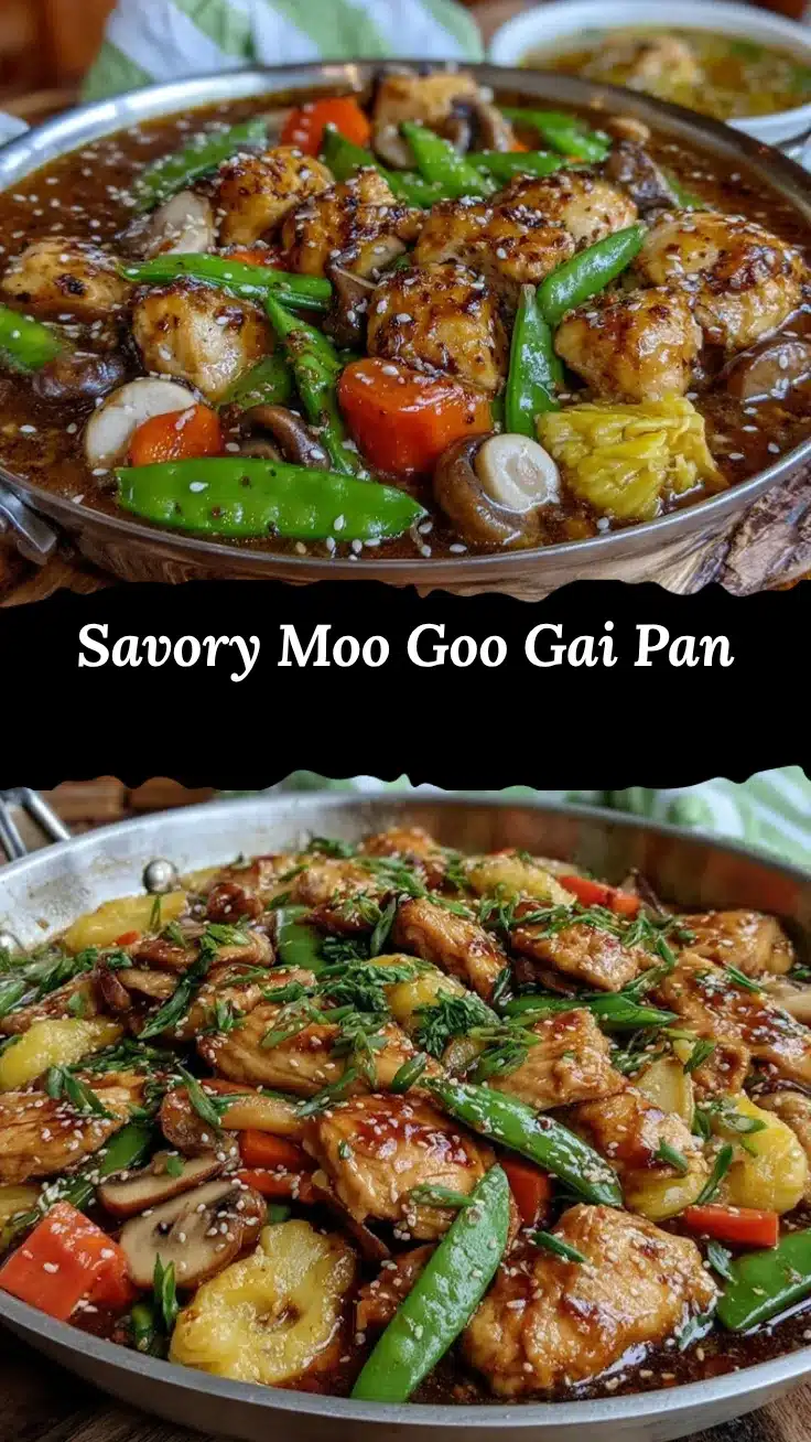 Moo Goo Gai Pan recipe