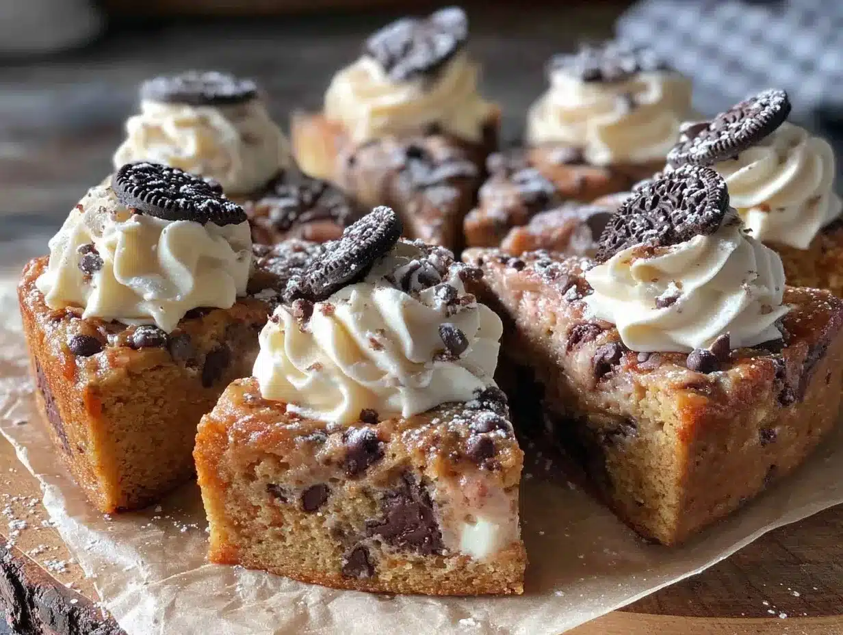 Oreo Cookie Butter Cake preparation steps