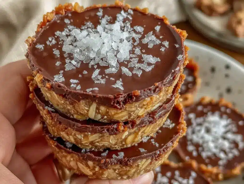 peanut butter oat cups - featured image