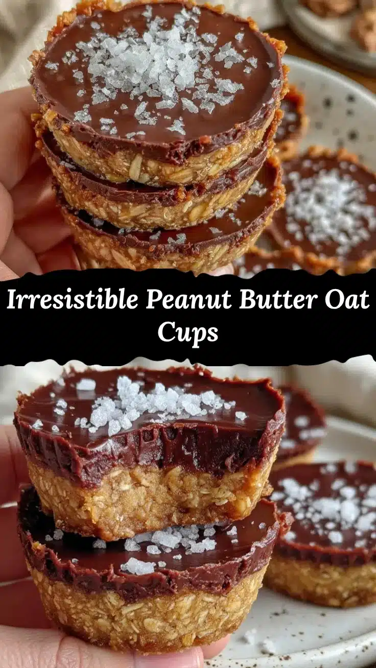 peanut butter oat cups recipe