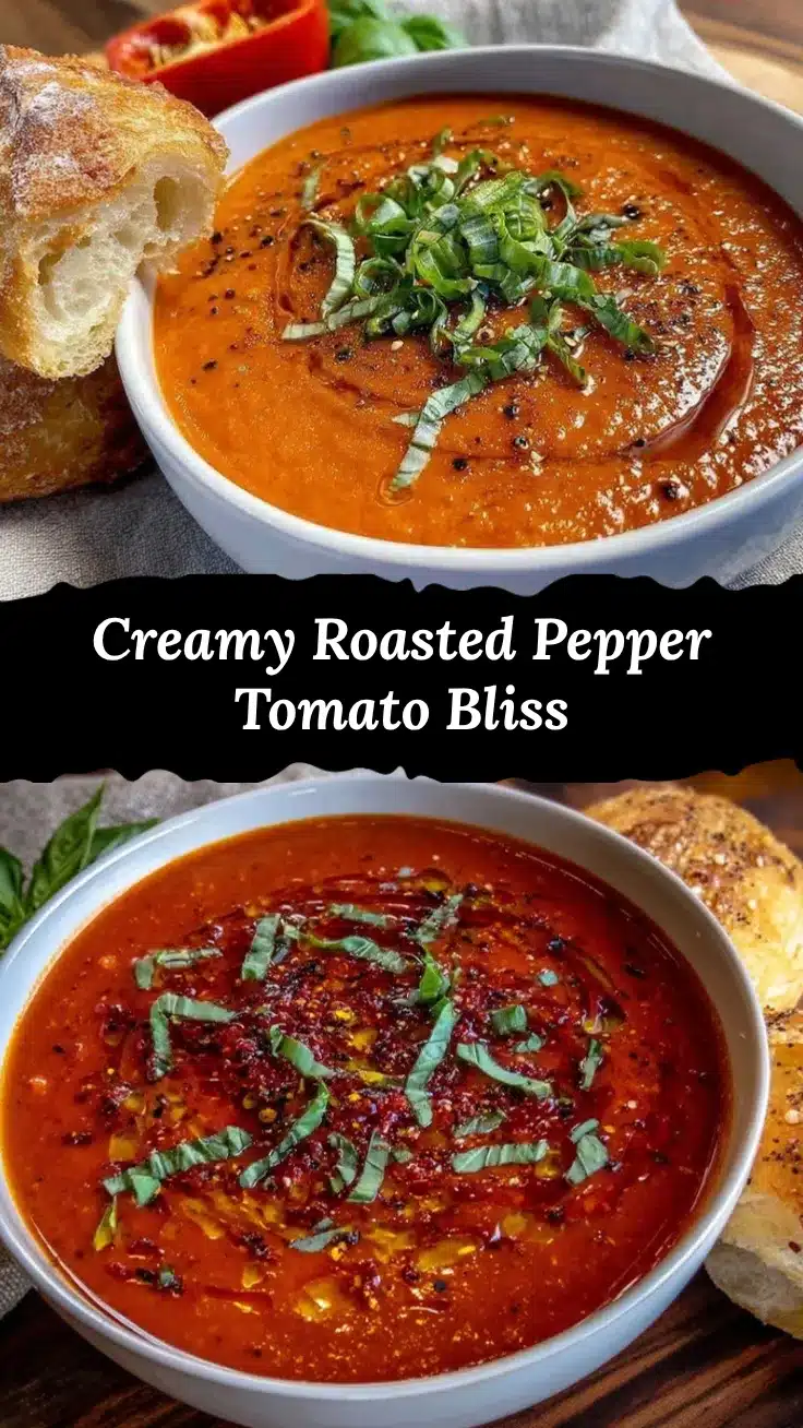 roasted red pepper tomato bisque recipe