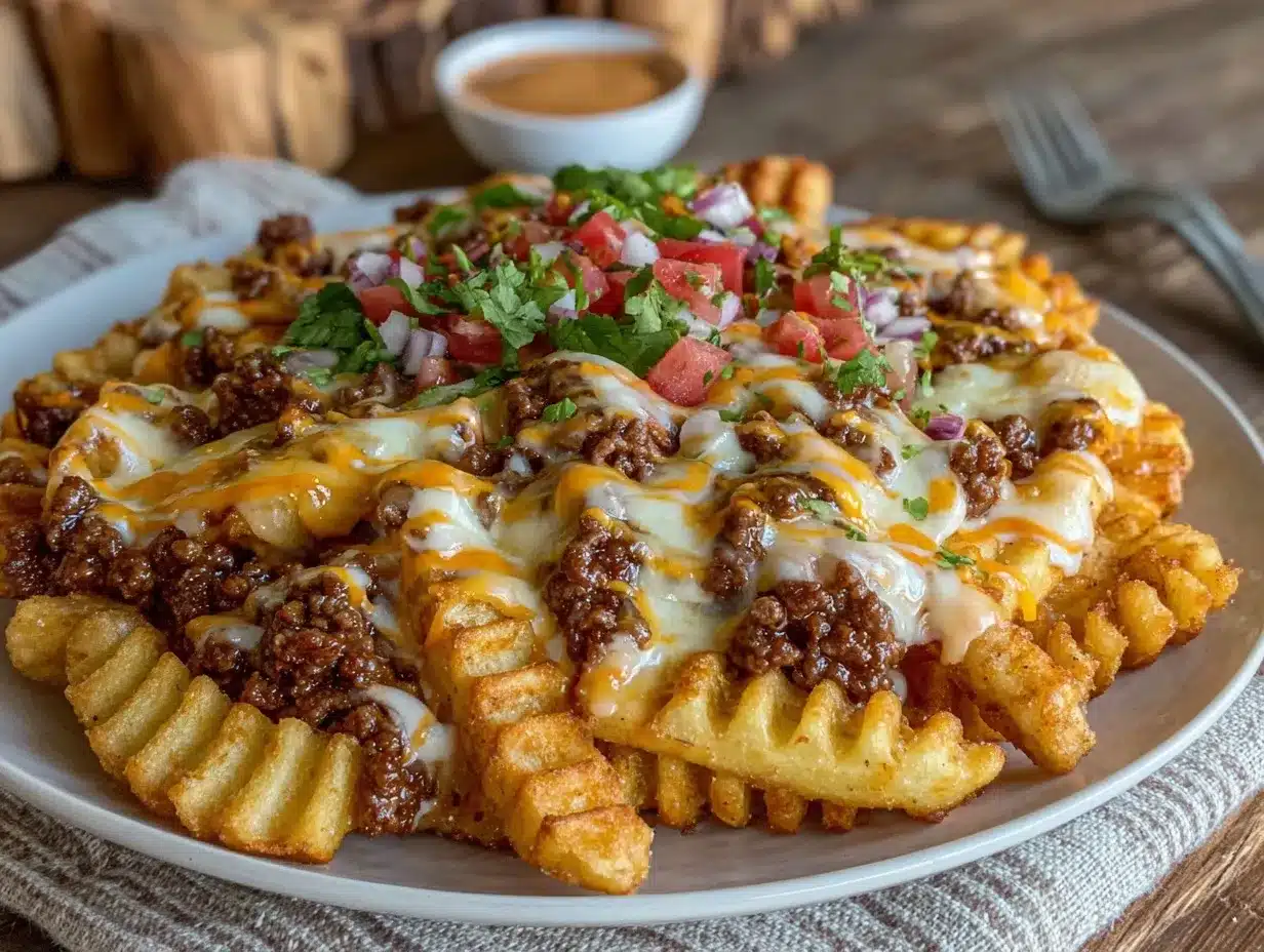 Tex Mex Poutine preparation steps
