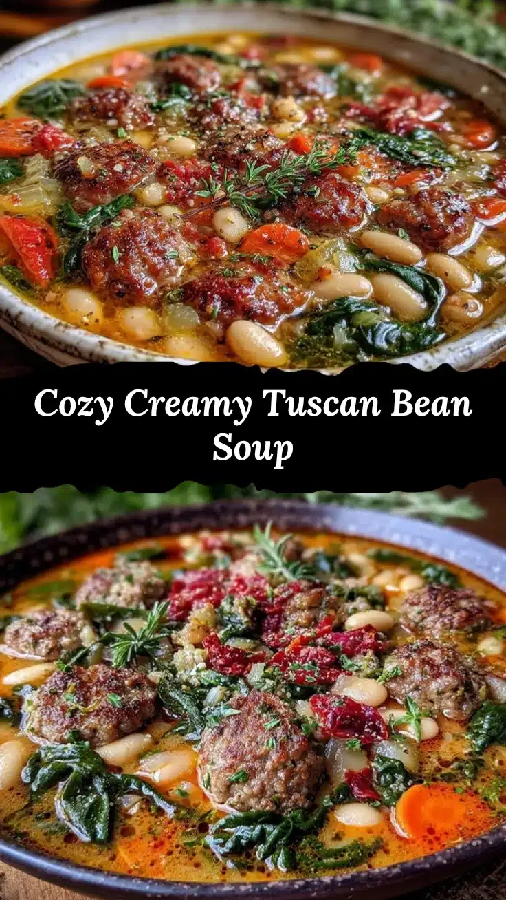 Tuscan sausage and bean soup recipe