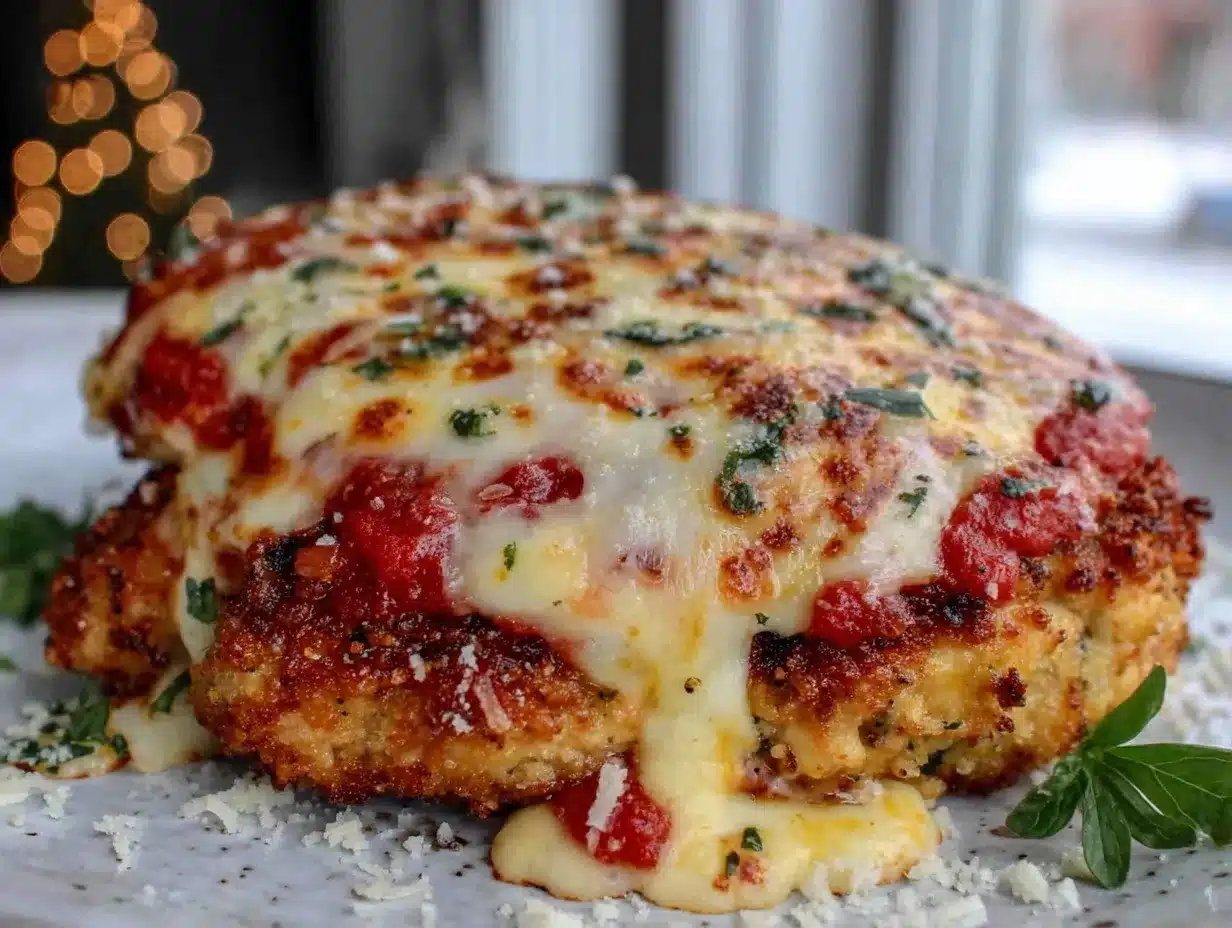 air fryer chicken Parmesan recipe preparation steps