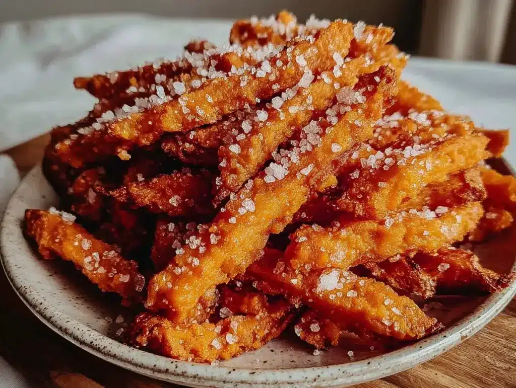 air fryer sweet potato fries - featured image