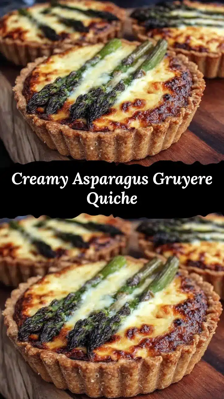 asparagus and gruyere quiche recipe