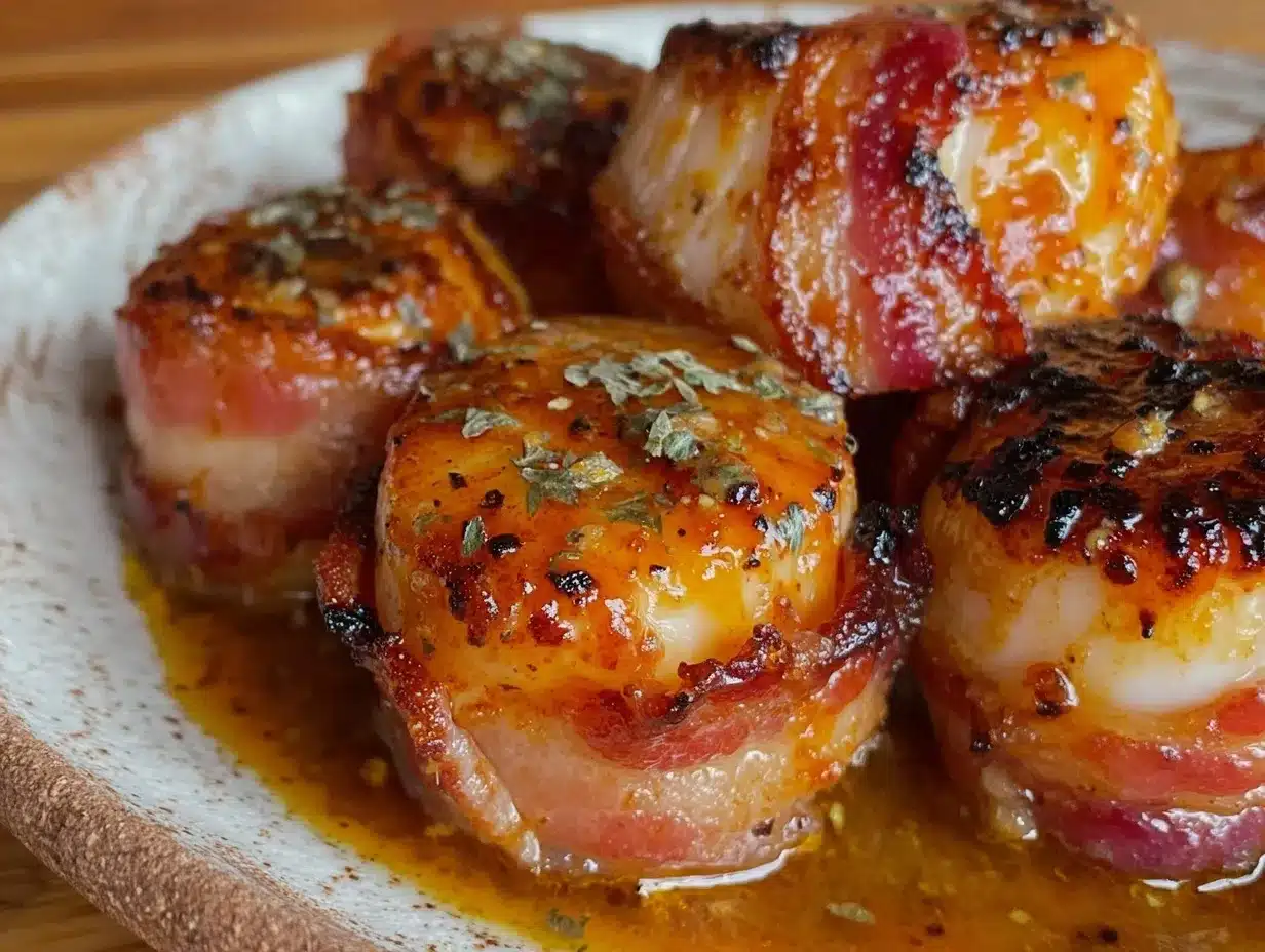 bacon-wrapped scallops preparation steps
