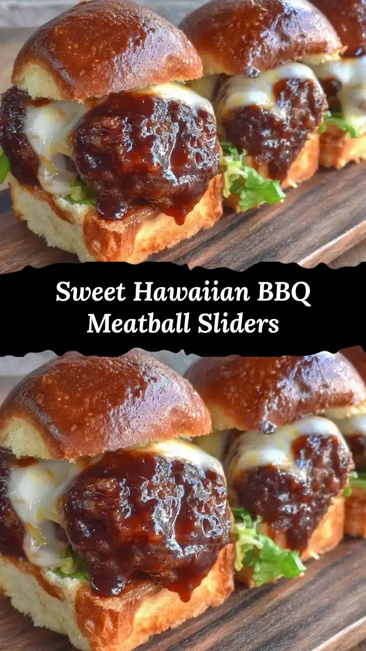BBQ meatball sliders recipe