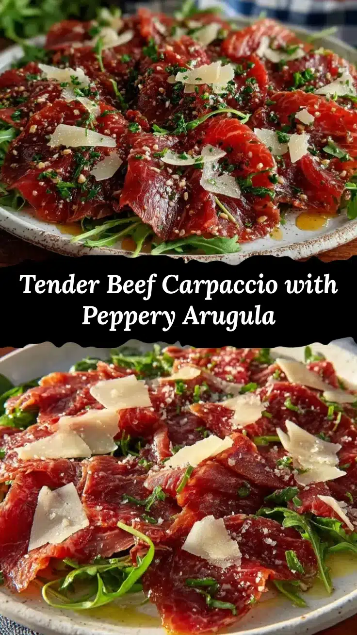 beef carpaccio recipe recipe