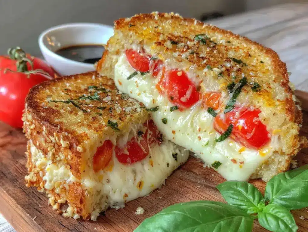 Caprese grilled cheese - featured image