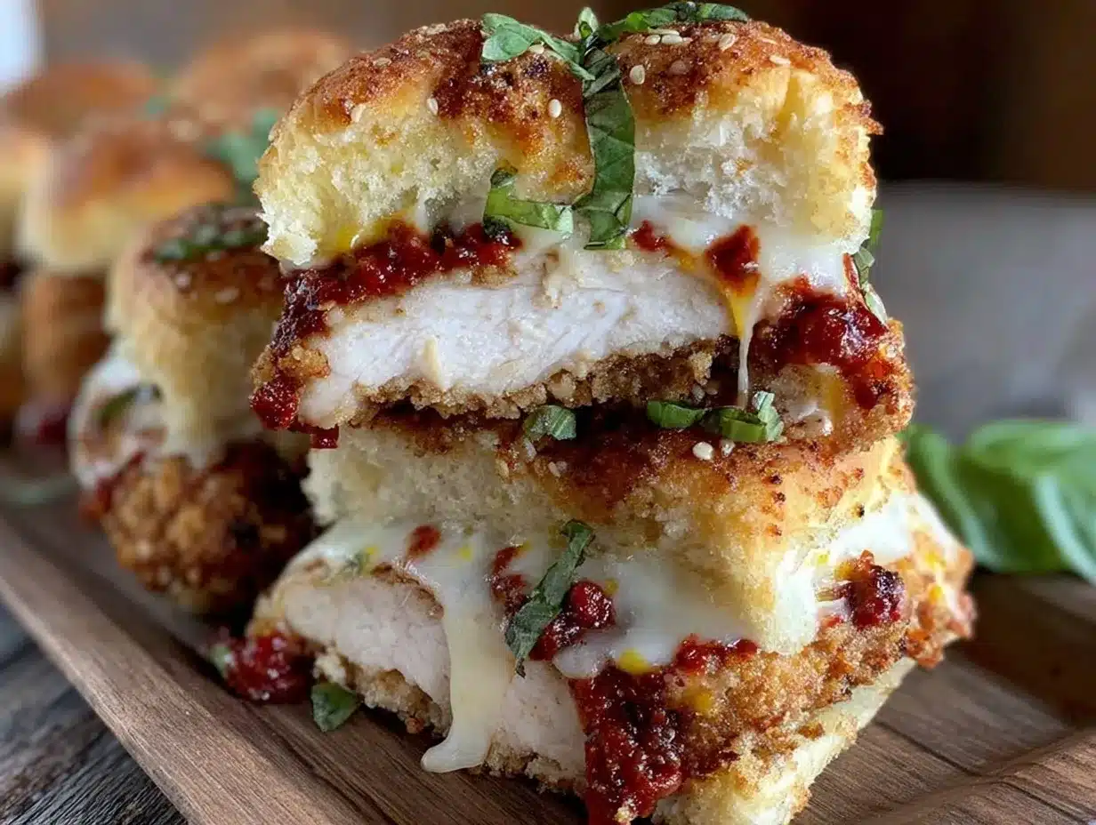 chicken parmesan sliders preparation steps