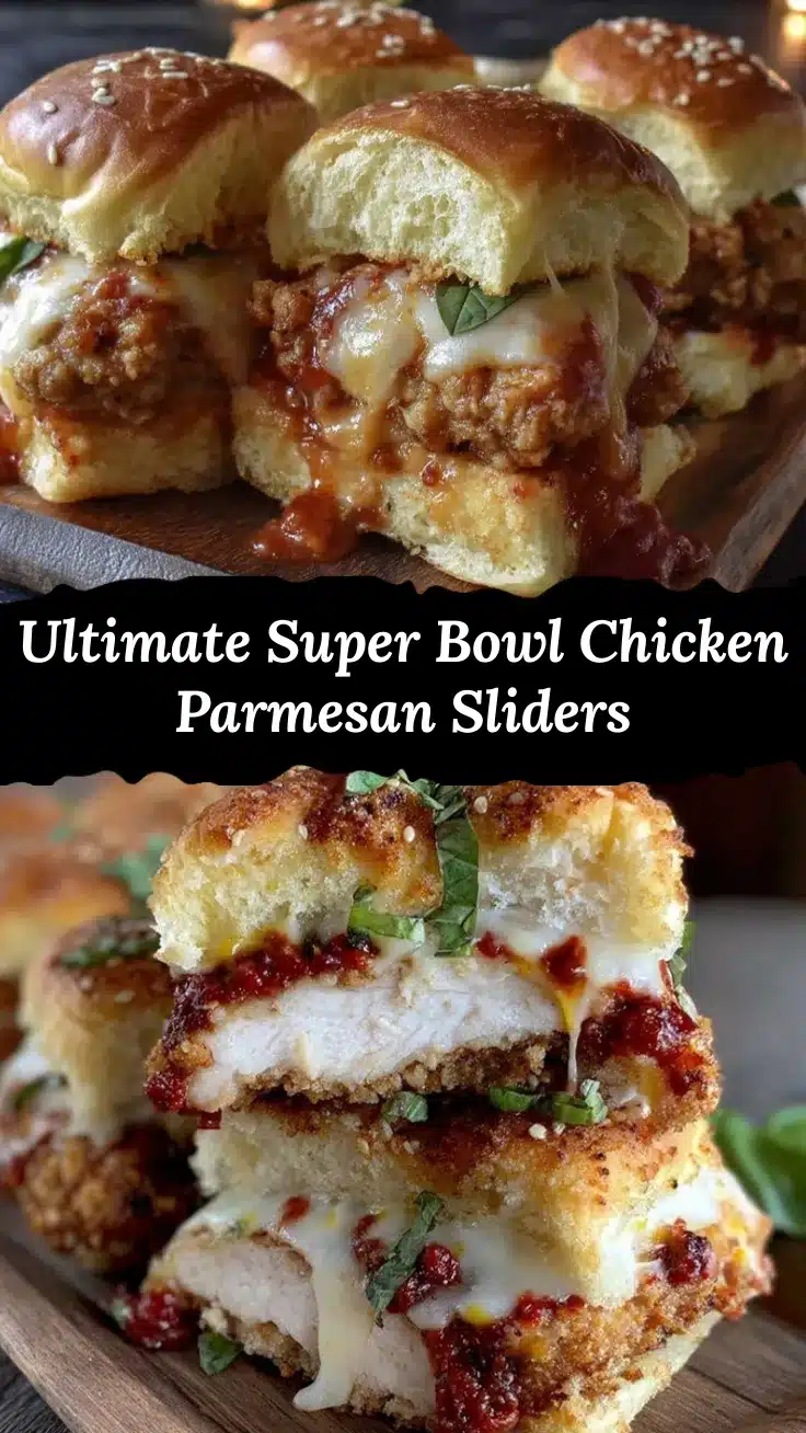 chicken parmesan sliders recipe