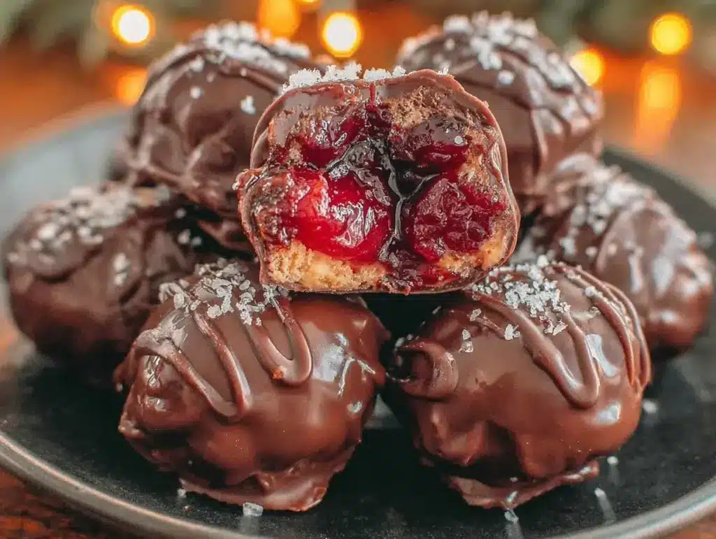 chocolate-covered cherry cordials - featured image