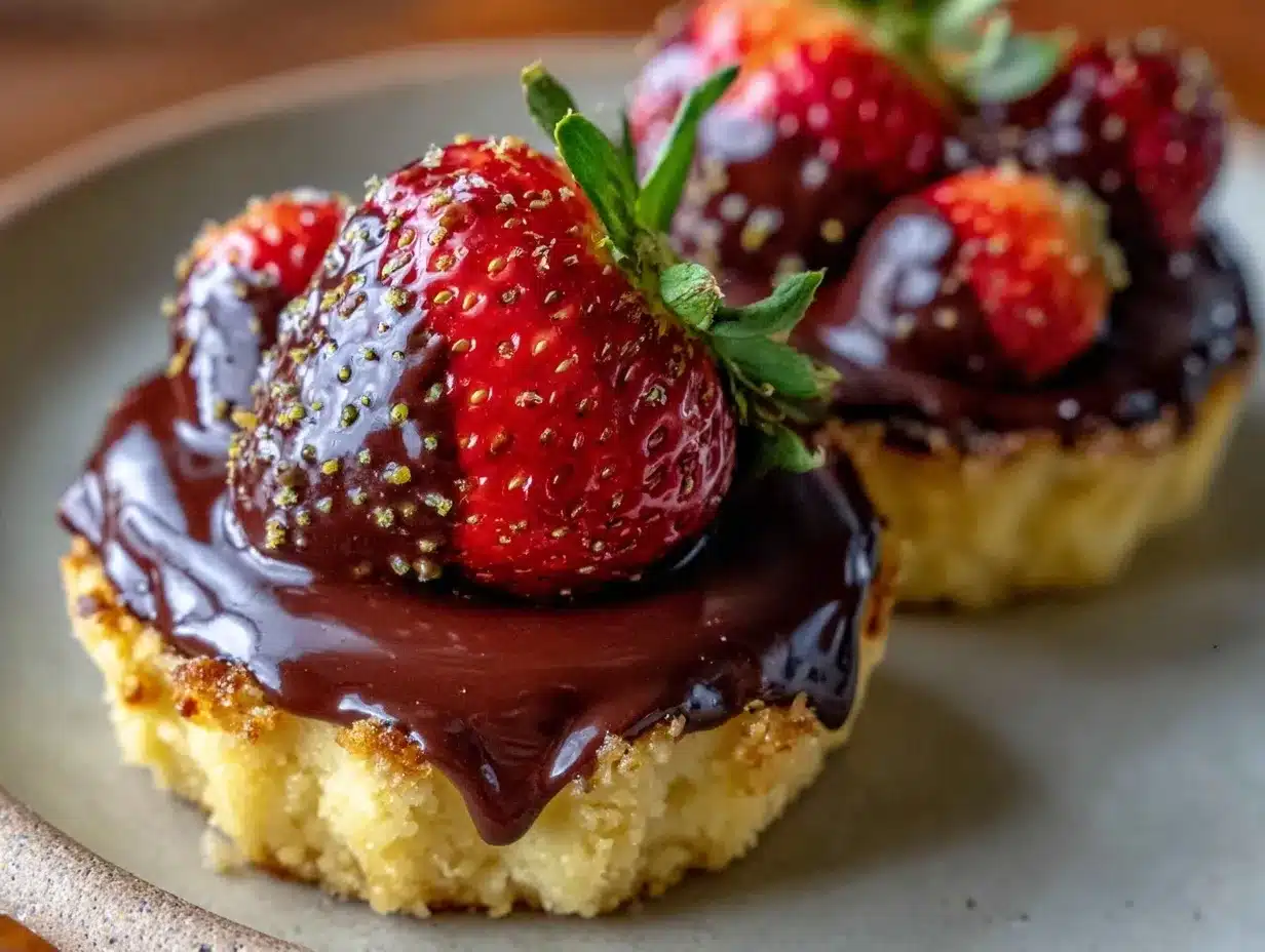 chocolate-covered strawberry milk pie preparation steps