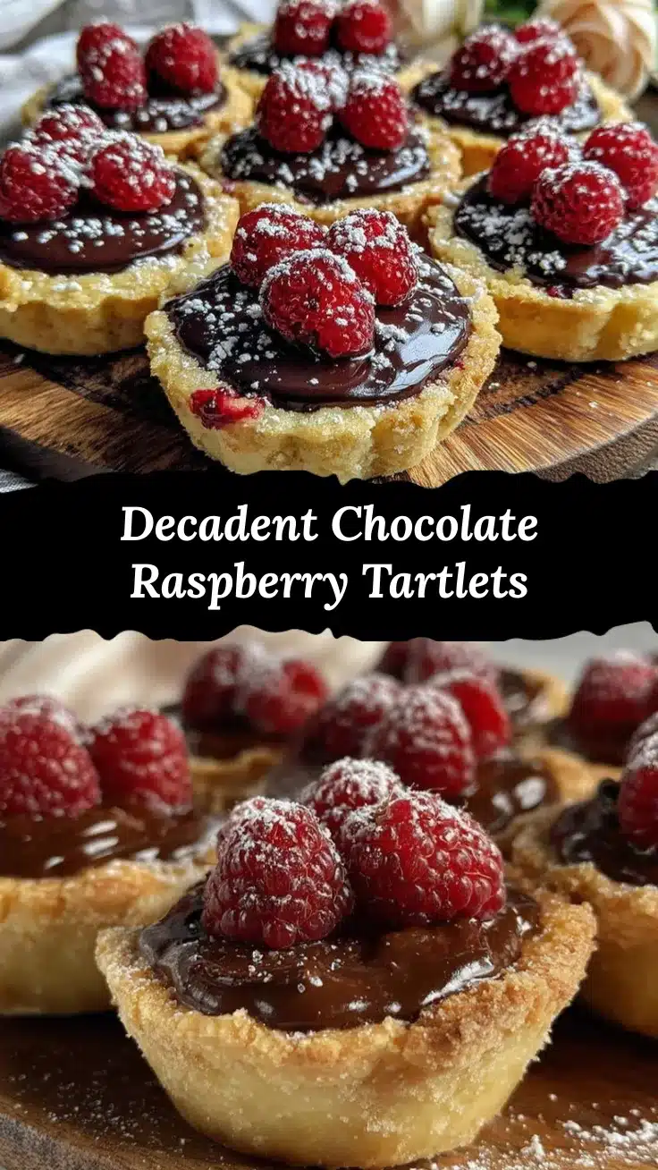 chocolate raspberry tartlets recipe