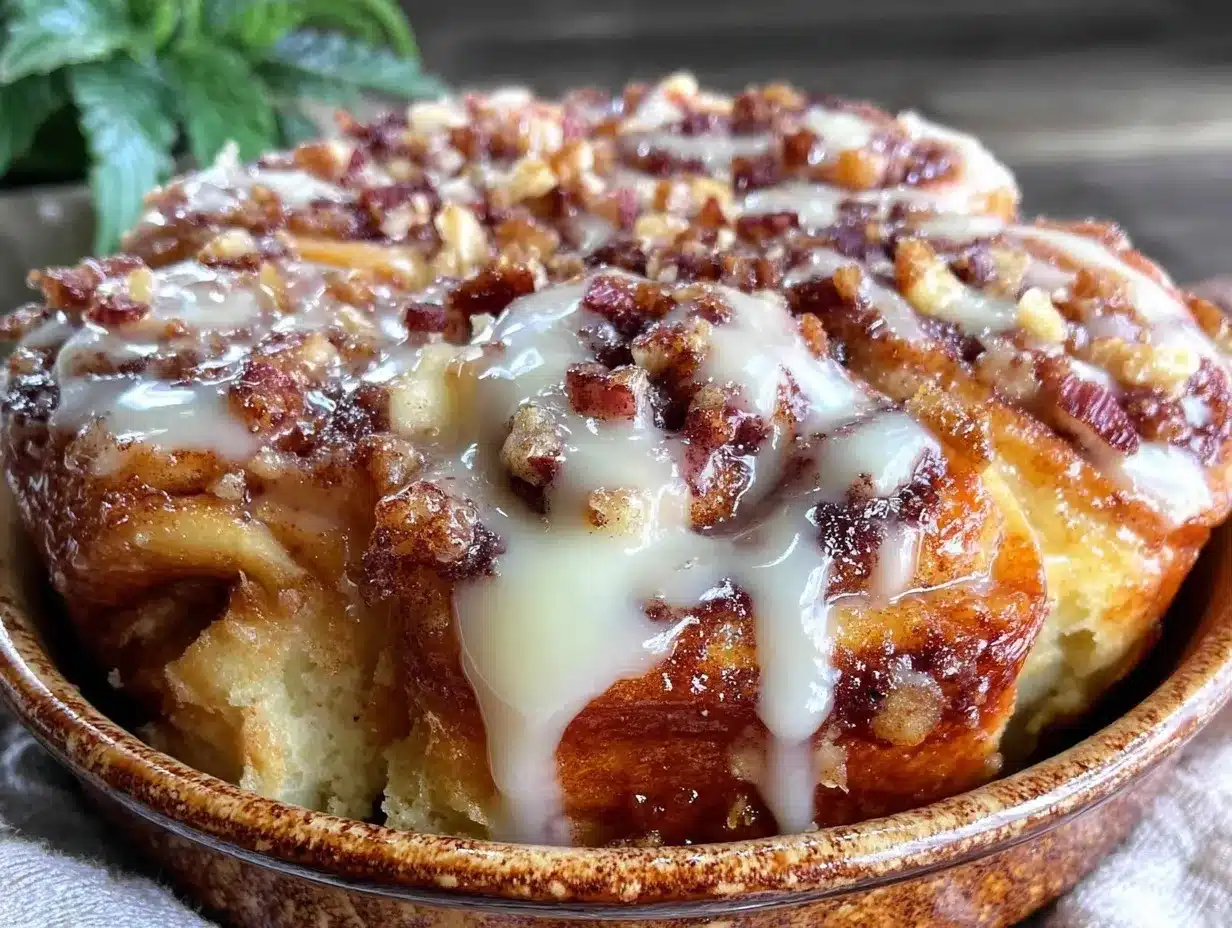 cinnamon roll casserole preparation steps
