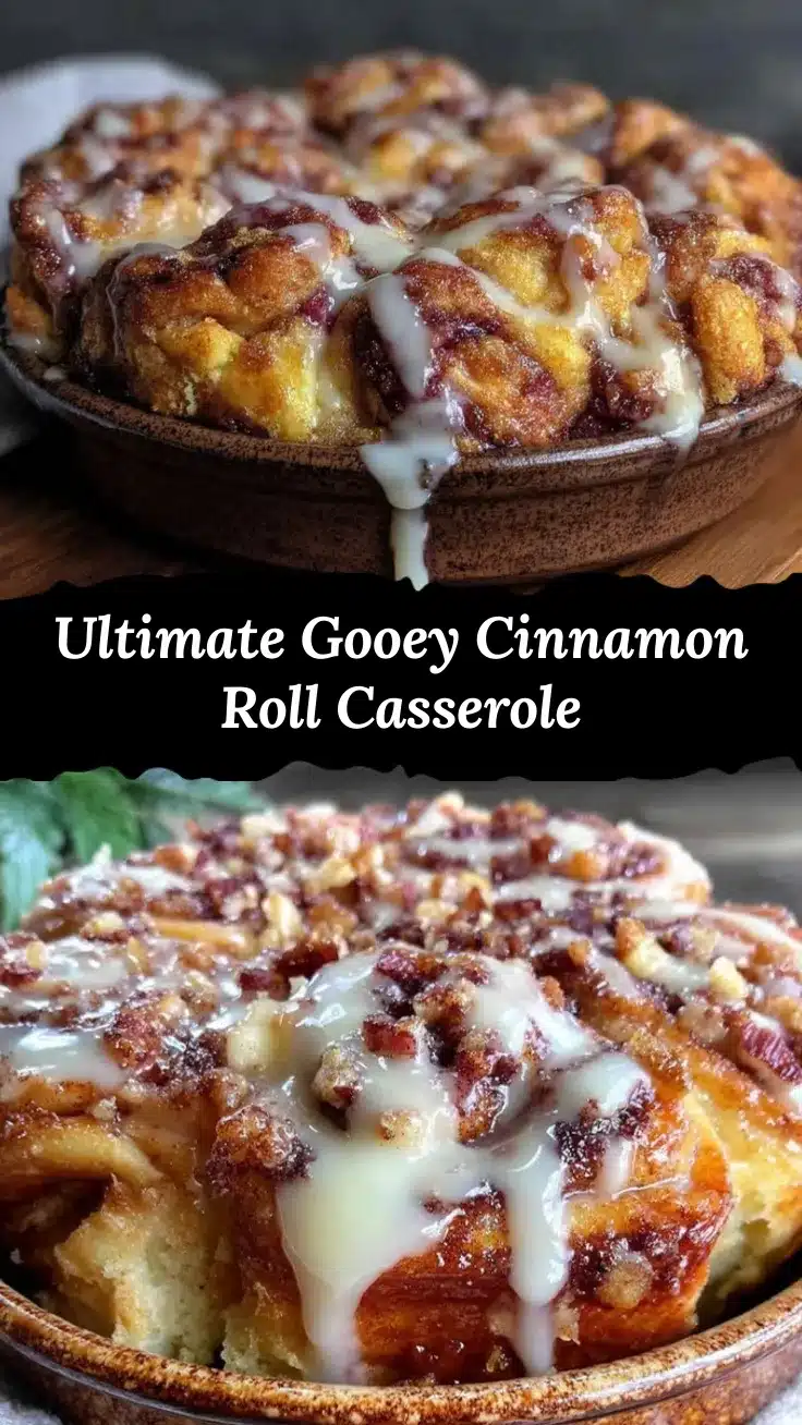cinnamon roll casserole recipe