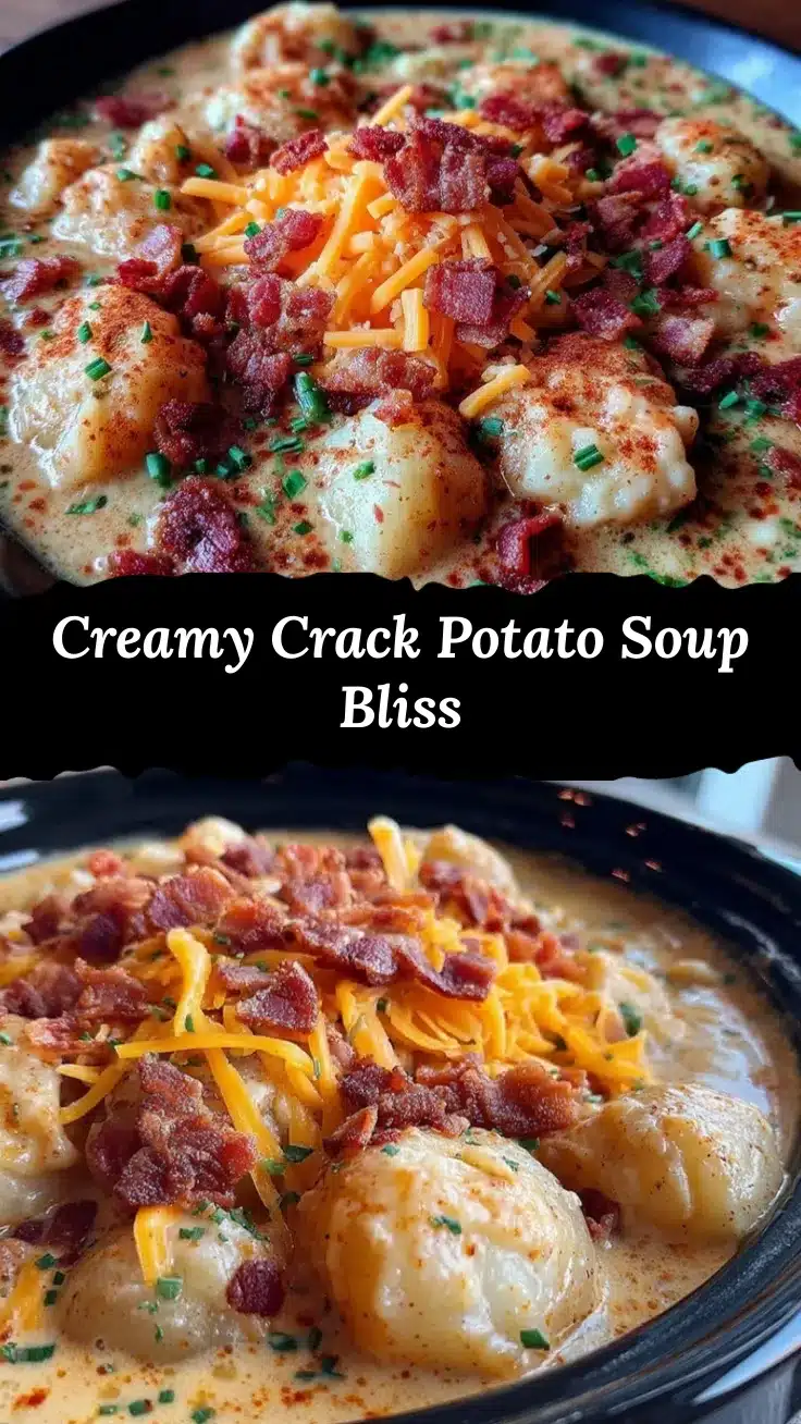 creamy crack potato soup recipe