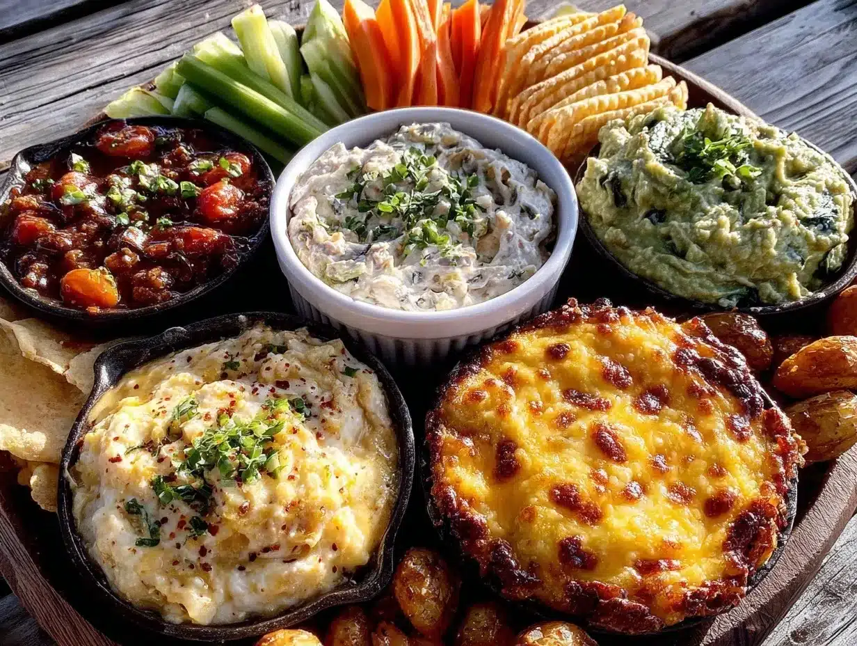 creamy dip recipes preparation steps