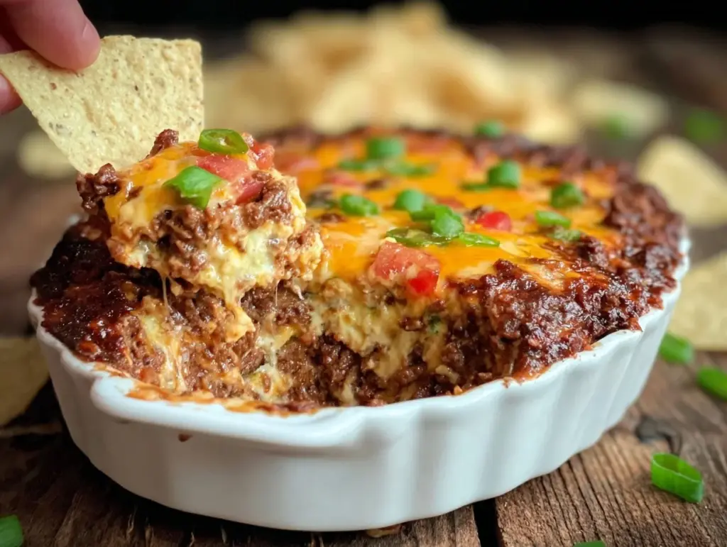 creamy football dip recipe - featured image