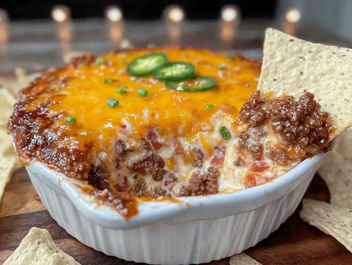 creamy football dip recipe preparation steps