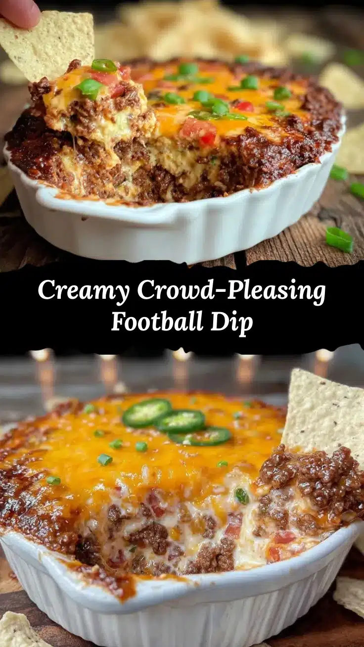 creamy football dip recipe recipe