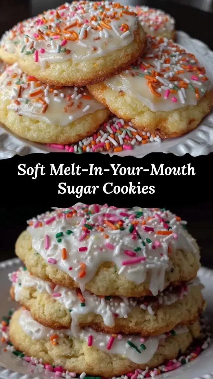 creamy soft sugar cookies recipe