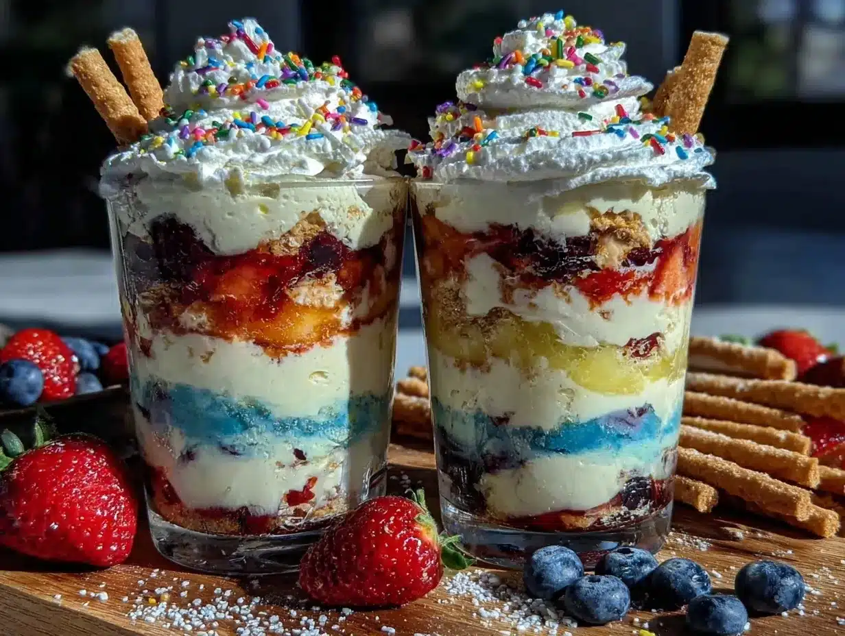 dr seuss rainbow breakfast parfait preparation steps