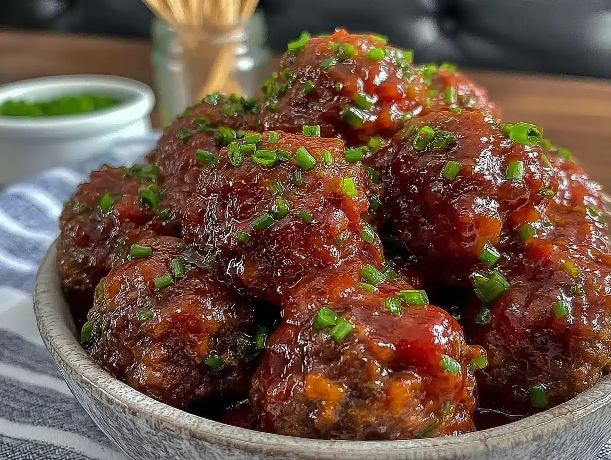 easy crockpot bbq meatballs preparation steps