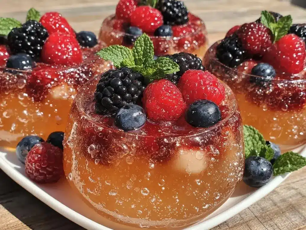 elegant champagne jelly recipe - featured image