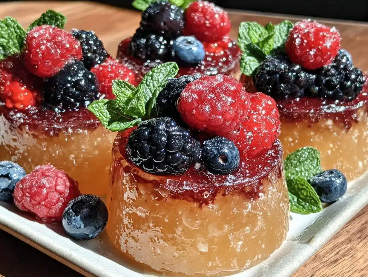 elegant champagne jelly recipe preparation steps