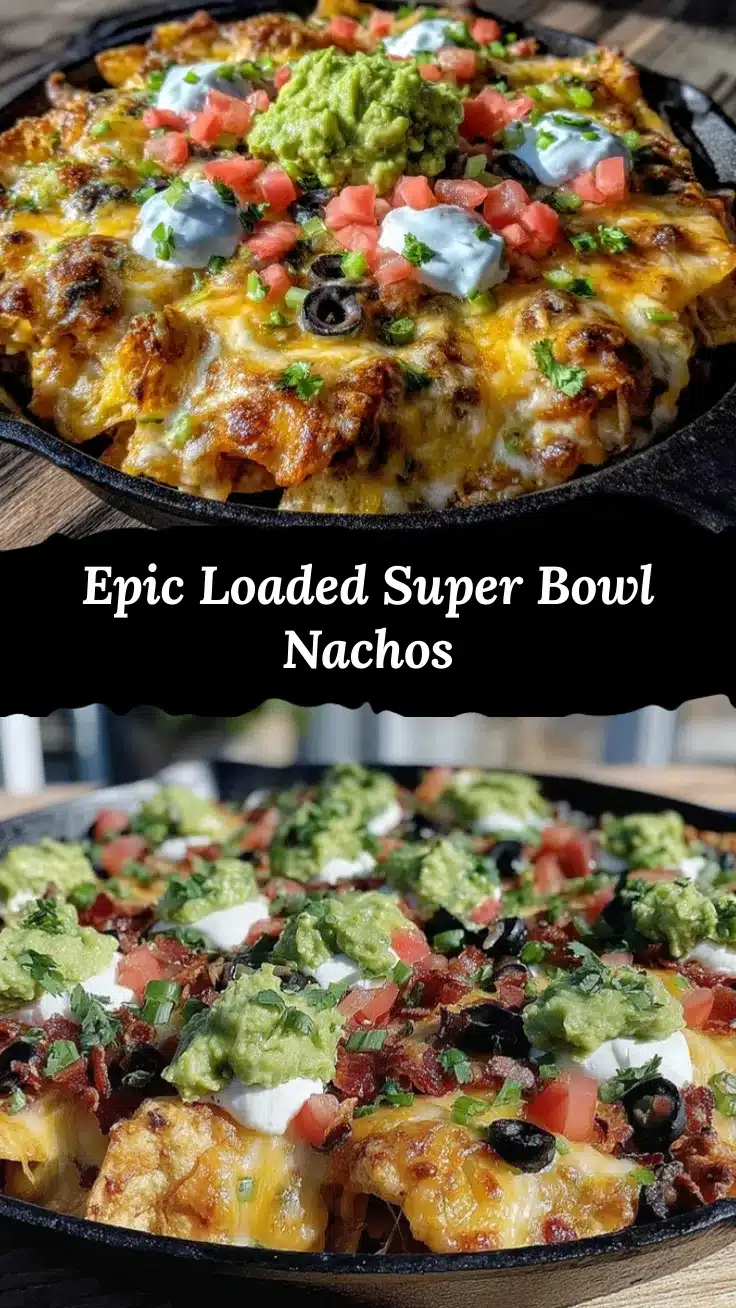 Epic Super Bowl Giant Nacho Skillet recipe