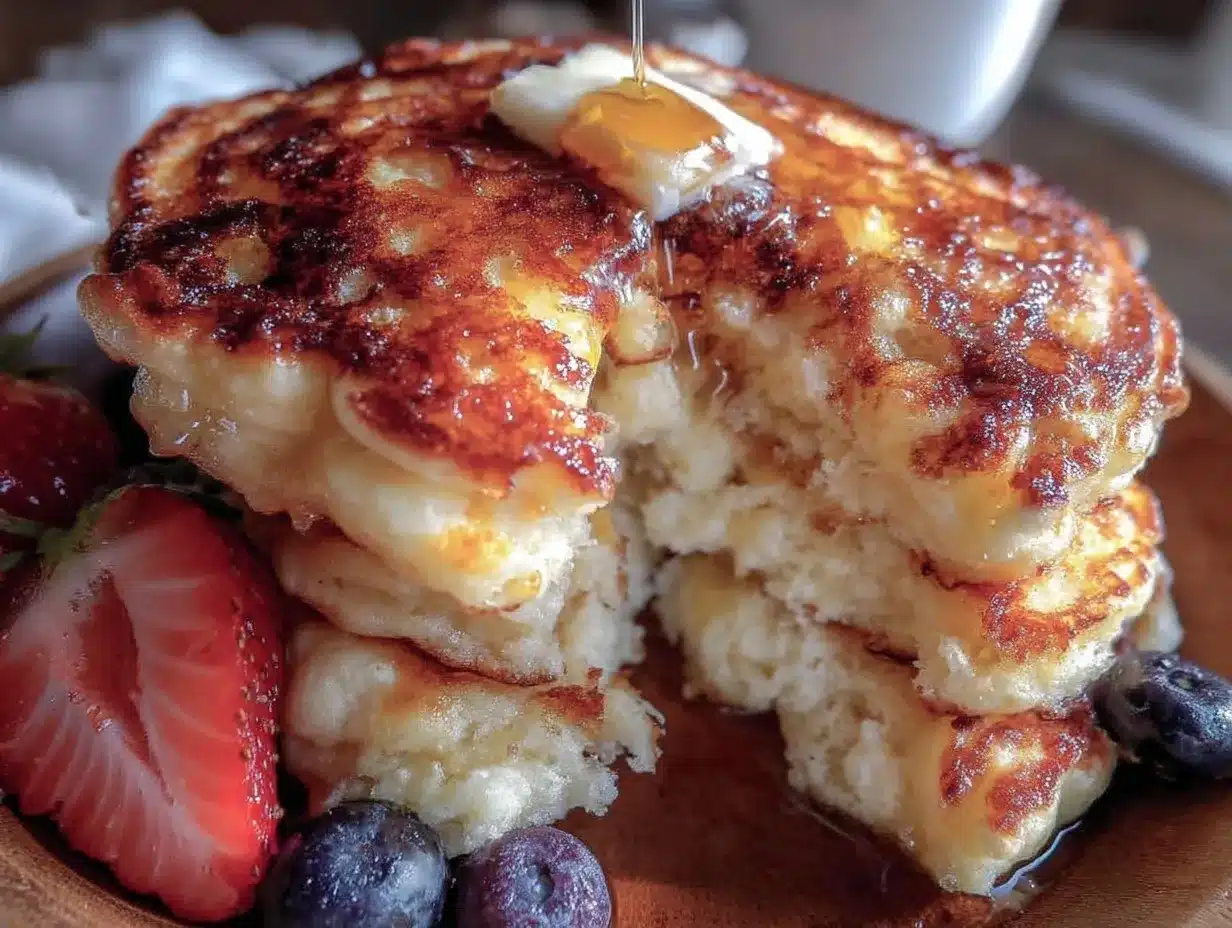 fluffy buttermilk pancakes recipe preparation steps
