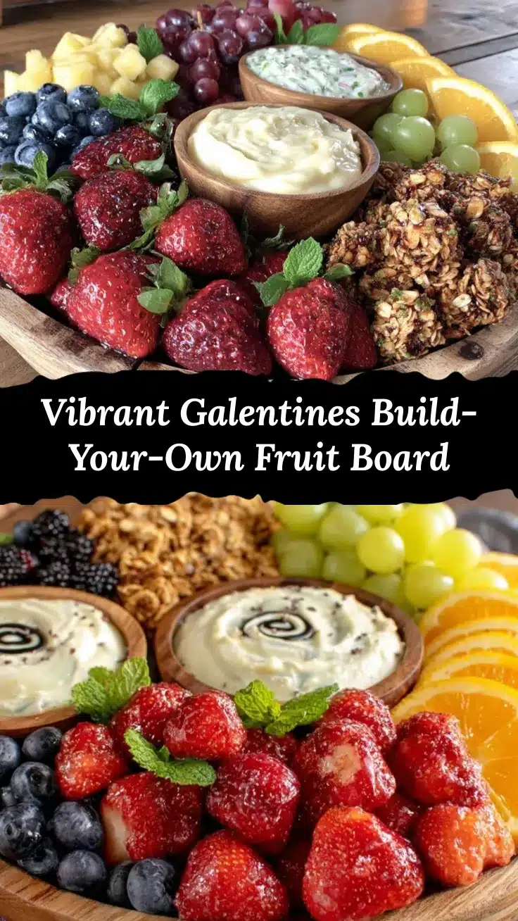 Fresh Galentines Build-Your-Own Fruit Board recipe