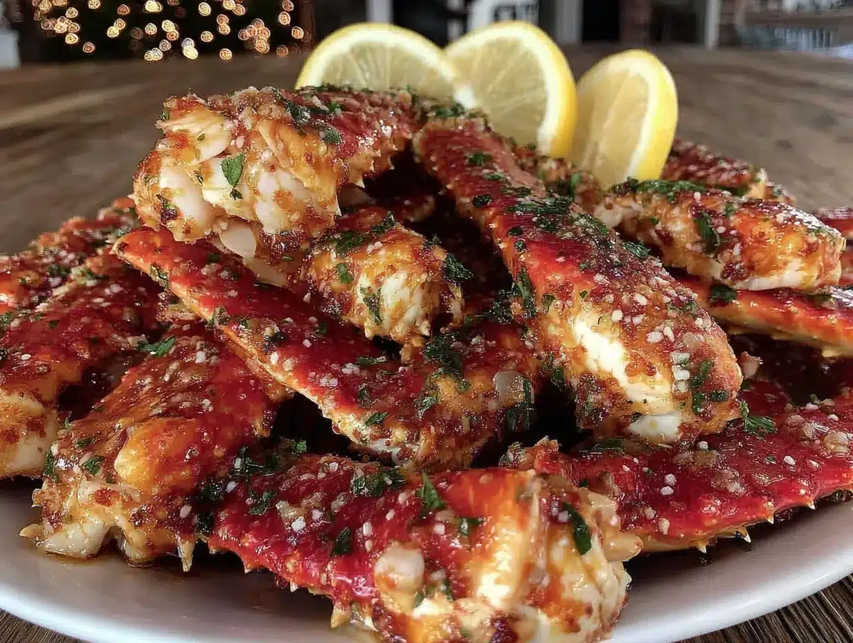 garlic butter crab legs preparation steps