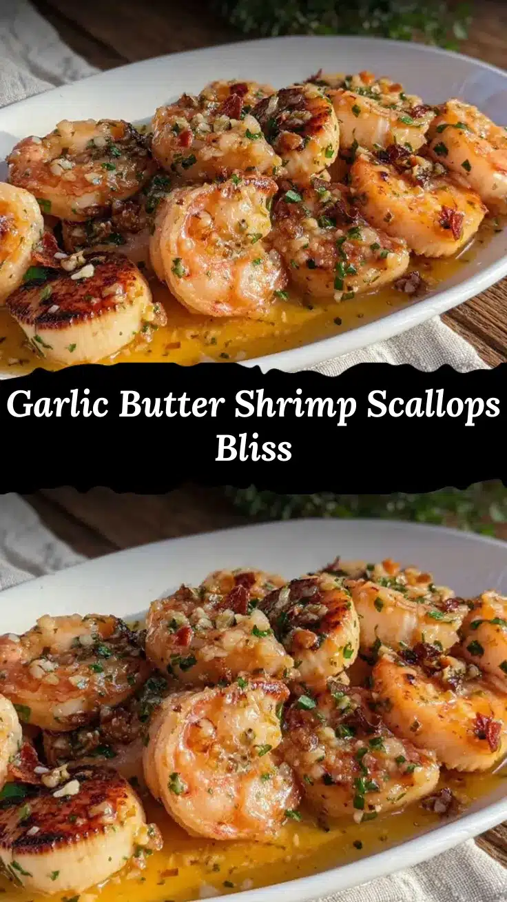 garlic butter shrimp and scallops recipe