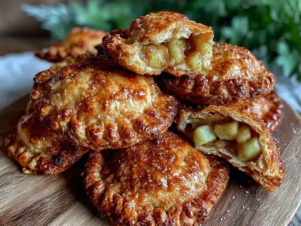 green apple hand pies - featured image
